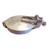 exhaust rain cap 304 Stainless Steel with mill finish for 22 inch OD exhaust stack