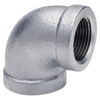 ⅛ inch NPT threaded 90 deg galvanized elbow