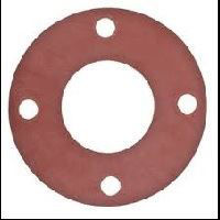 Red Rubber Gasket 1/8 thick for 2 ANSI class 150 flange