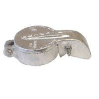 exhaust flapper aluminum 4-1/8