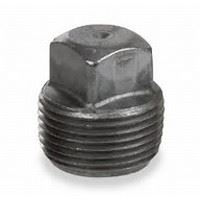 ½ inch NPT malleable iron square head plug