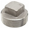 4 inch NPT galvanized malleable iron square head plug