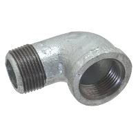 ⅜ inch NPT threaded 90 deg galvanized street elbow