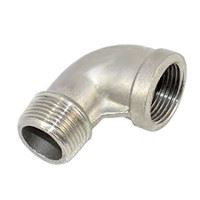 ⅛ inch NPT threaded 90 deg 304 Stainless Steel street elbow