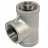 Picture of 2 inch NPT Class 150 Stainless Steel Straight Tee