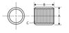 galvanized merchant full coupling