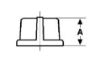 class 150 malleable iron threaded cap drawing