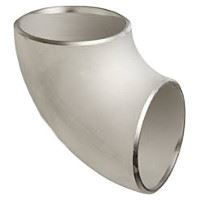 Picture of 1 inch schedule 10 long radius 304 Stainless Steel 90 deg weld on elbow