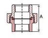 class 150 galvanized union drawing