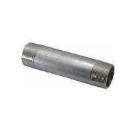 Picture of 1/2 inch NPT x 3 1/2 inch length TBE 304 Stainless Steel Schedule 80S