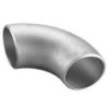 Picture of 1-1/2 inch Long Radius 90 degree Schedule 80S 304 Stainless Steel Weld Elbow