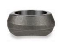 Picture of 1-1/4 inch forged carbon steel class 3000 socket weld branch outlet for pipe sizes 2" thru 3-1/2"
