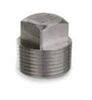 Picture of ⅜ inch NPT Class 3000 Forged 304 Stainless Steel square head plug