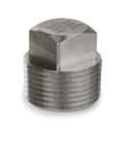 Picture of ¾ inch NPT Class 3000 Forged 304 Stainless Steel square head plug