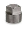 Picture of ⅜ inch NPT Class 3000 Forged 316 Stainless Steel square head plug