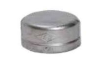 Picture of ⅛ inch class 150 316 Stainless Steel threaded cap