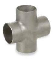 Picture of 2 inch schedule 10 316 stainless steel weld on cross