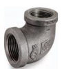 Picture of 1 X 3/4 inch NPT 90 degree class 150 galvanized reducing elbow