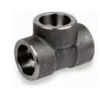 Picture of 1 ½ inch forged carbon steel socket weld straight tee
