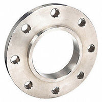 Picture of 4 x 1-1/4 inch class 150 carbon steel slip on reducing flange