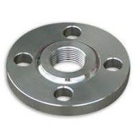 Picture of 1-1/2 x 1-1/4 inch class 150 carbon steel threaded reducing flange