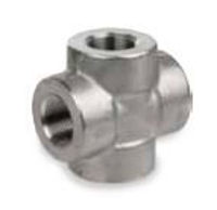 stainless steel class 3000 socket weld cross