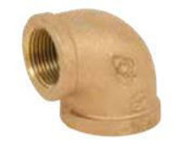 Picture of ⅜ inch NPT Threaded Bronze 90 degree elbow
