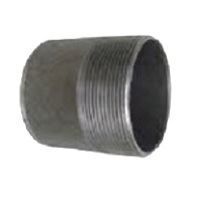 Picture of 3-1/2 inch NPT x 5 inch length TOE Schedule 40 Black Pipe *** 2 TO 3 WEEK LEAD TIME ******NON RETURNABLE ITEM***