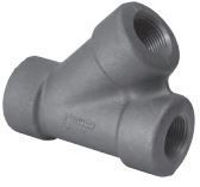Picture of 3/4 inch NPT class 3000 forged carbon steel threaded lateral