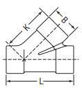 Picture of 1-1/4 inch NPT class 3000 forged carbon steel threaded lateral