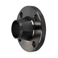 Picture of 1 inch Weld Neck Class 150 Schedule 80 Carbon Steel Flange