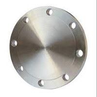 Picture of 4 inch class 150 flat faced steel blind flange - MADE IN USA
