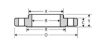 Picture of 8 inch Slip On Class 150 316 Stainless Steel Flat Face Flange
