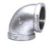 Picture of ¼ inch NPT class 300 threaded 90 deg galvanized elbow